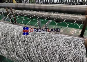 China 2.7mm Diameter 25m Length 8 X 10cm Mesh Gabion Wire Baskets on sale