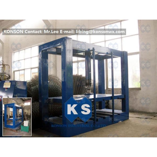 3000×1000mm And 2000x1000mm Automatic Hydraulic Packing Machine Gabion Production Line Manufacturers
