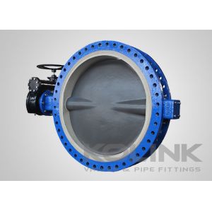 High Pressure Concentric Butterfly Valve Flange Ends