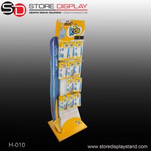 Quality Hook floor display stand with hooks for pens wholesale