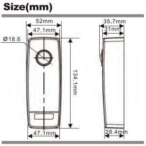Quality Wireless Infrared Photocell Beam Sensors Sunlight Resistant 30m Detection wholesale