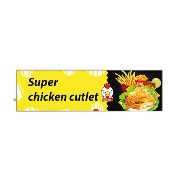 Cheap Android/IOS P2.9 Rear Window LED Display Remote Control Commercial Ads for sale