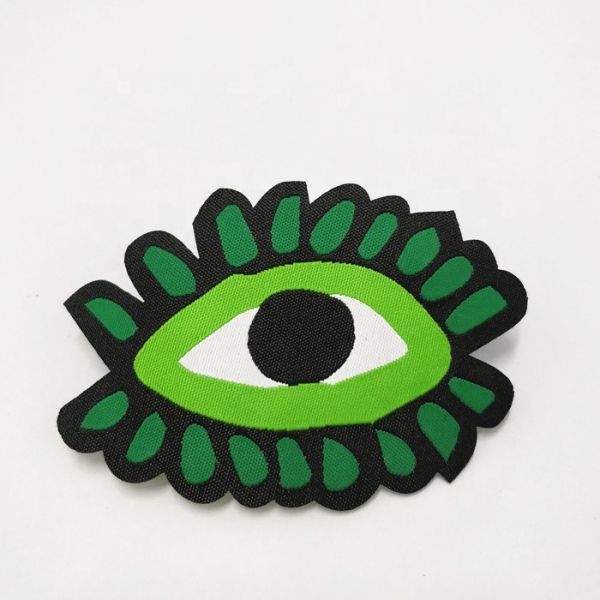 Name Custom Embroidered Clothing Baby Labels Cotton Tape Printed Custom Woven Logo Labels