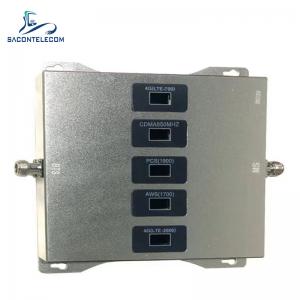 China Compact Weight Cell Phone Signal Boosters Five Bands Indoor Mobile Network Booster on sale