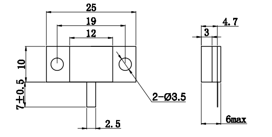 250 Watt 100 Ohms RF Termination Resistor with Copper Nickel Plated Heat Sink for 0~1.5GHZ Frequency and -55~+125℃ Temperature Range