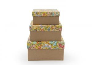 China Recyclable Paper Gift Packaging Box Eco - Friendly Biodegradable Design on sale