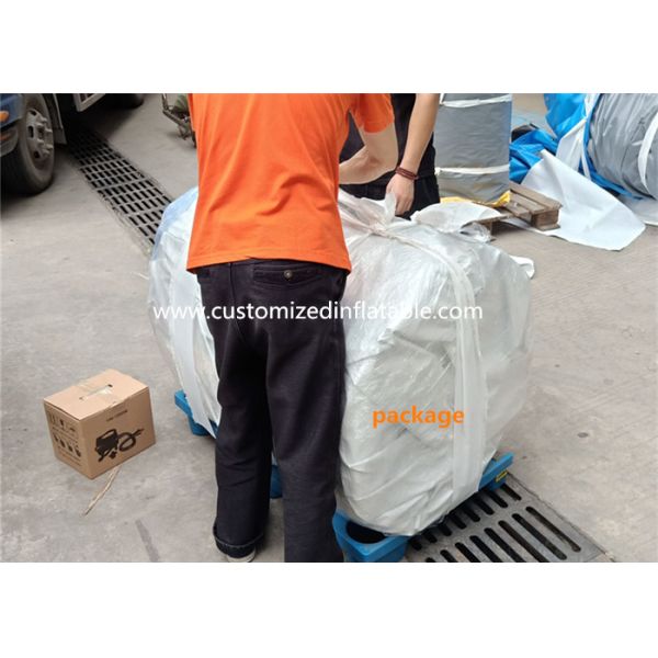 Customized Pink Square Inflatable Door Archway Make 0.6mm PVC Tarpaulin Airtight