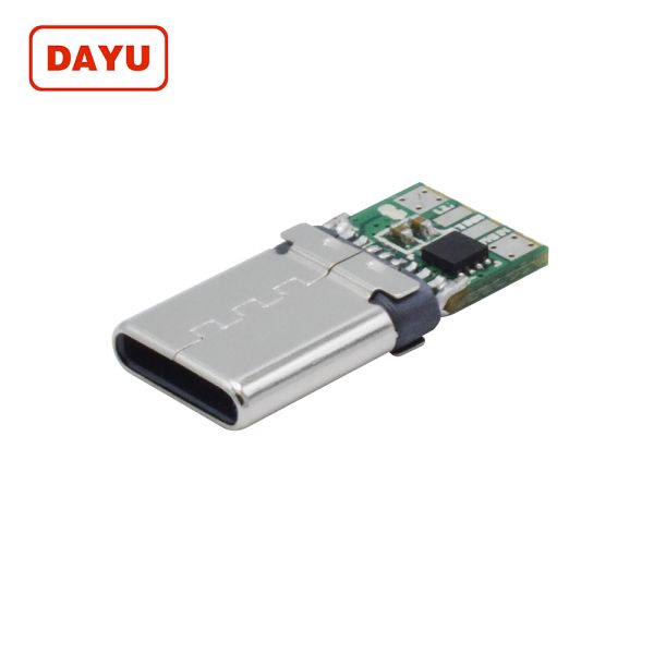 100W 3.1 Gen2 USB C Connector 10000-15000 Times Durability For Circuit Board