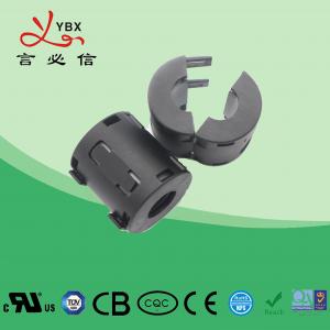 China Yanbixin Black Color Low Frequency Ferrite Core For Power Supply System Suppression on sale