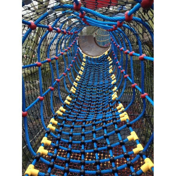 Red Color Playground Children Hammock 150cmx80cm With Hanging Rope