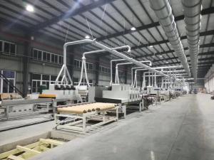 Quality 100kW UV Lacquer Coating Machine Finishing Line For SPC Floor wholesale