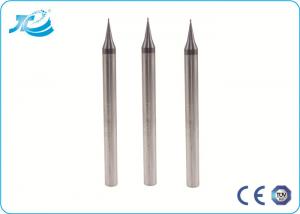 Quality Diamond Coated Micro End Mills HRC 55 / 60 / 65 , 2 - 4 Flute End Mill wholesale