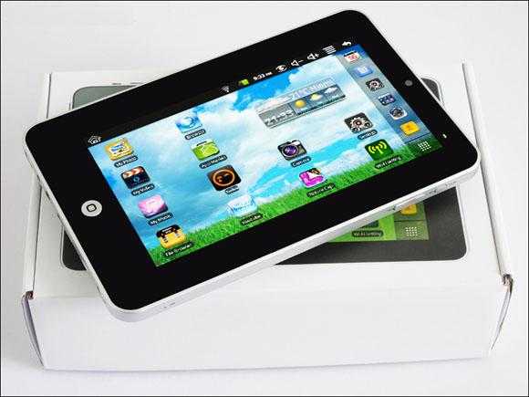 Cheap small 7 inch touch screen tft lcd google android 2.2 tablet pc with External Flash 32GB for sale