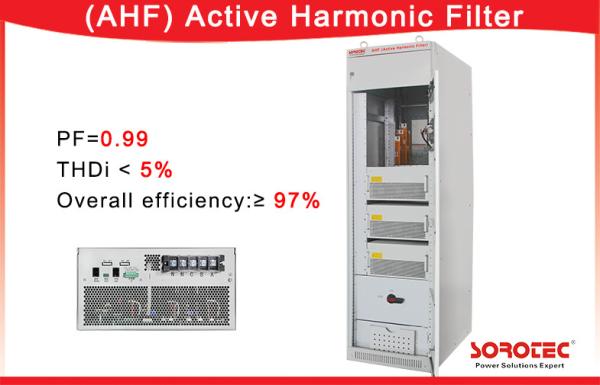 Cheap 35A/50A/60A 400V/690V Electrical Harmonic Filter APF with Touch Screen Module Display Interface for sale