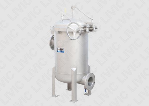 Cheap Stainless Steel Bag Filter Housing Quick Lock For Edible Oils Filtration for sale