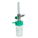 Wall Mounted Medical Oxygen Flow Meter With Humidifier Inhaler Device