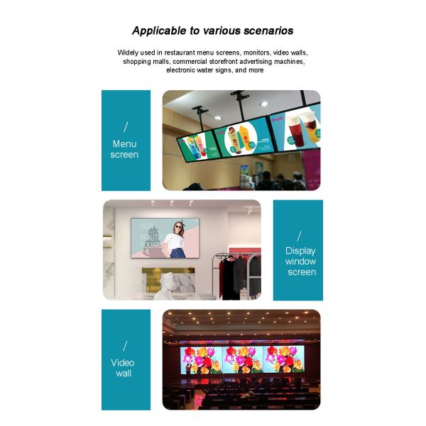 Waterproof Intelligent HD 1080P Lcd Window Digital Electronic Elevator Advertising Screen