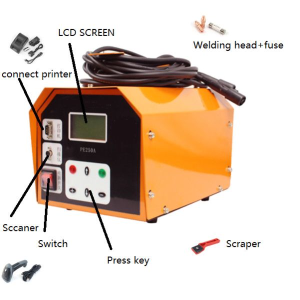 Multi Process Electrofusion Welder 315A For Construction Works