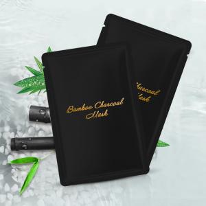 Quality Black Activated Hydrating Sheet Mask Bamboo Charcoal Facial Mask wholesale