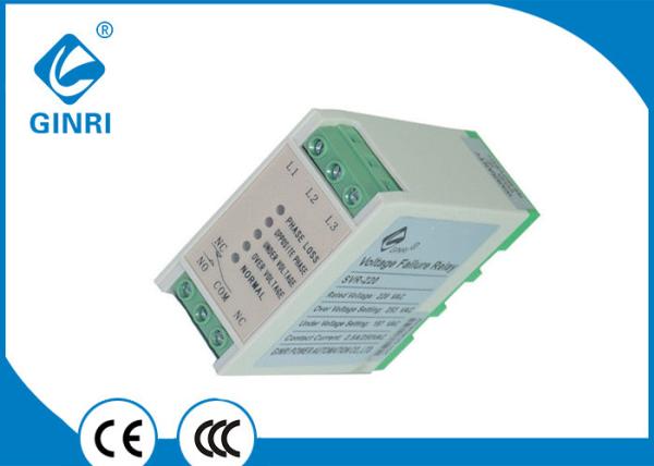 Cheap AC circuit Single Phase Voltage Monitoring Relay undervoltage overvoltage protector 3 LED for sale