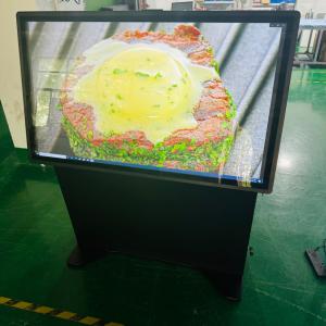 China 55inch Stand Touch Screen Kiosk LCD Pcap Monitor With Built In I7 Computer on sale