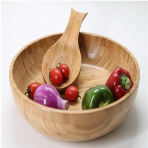Quality hot selling bamboo salad bowl bmaboo bowl for wholesale price wholesale