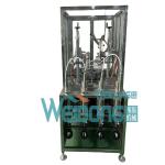 High Accuracy Automated Filling Machine With Low Noise Level 4 Bottles / Min