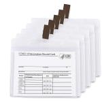 PVC 4x3 Cdc Vaccination Immunization Vaccine Card Protector With String