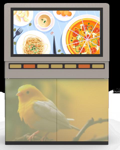 Cheap Corporate Communities And Aggregation Sites Hot Meal Food Vending Machine Automated Solution With Inventory Software for sale