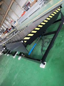 Quality Push Button Mechanical Loading Dock Leveler Easy Operation Variable Speed wholesale