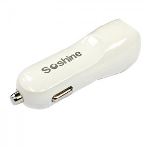 Quality Soshine AC200 dual usb car charger 2Amps / 10W 2-port USB Car charger Designed for Apple and Android Devices wholesale