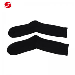 China Wool Men Knee High Military Winter Socks Breathable Sweat absorbent on sale
