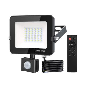 Quality Security PIR Motion Sensor Led Flood Light with RF Remote Control wholesale