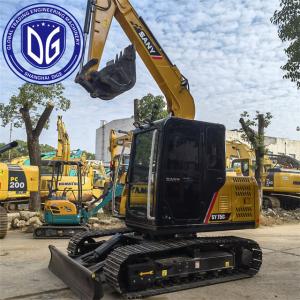 Quality SY75C Used SANY Excavator Hydraulic Lifting And Carrying wholesale