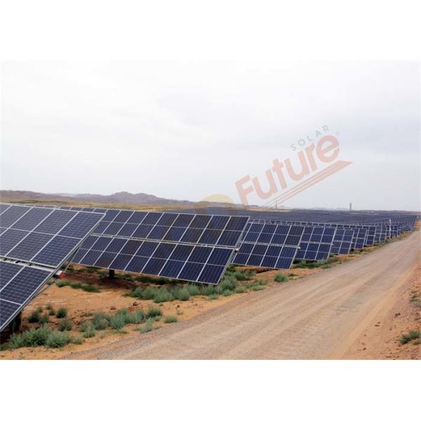 500KW 1P Solar PV Tracker 24VDC Motor Sun Tracking Solar System