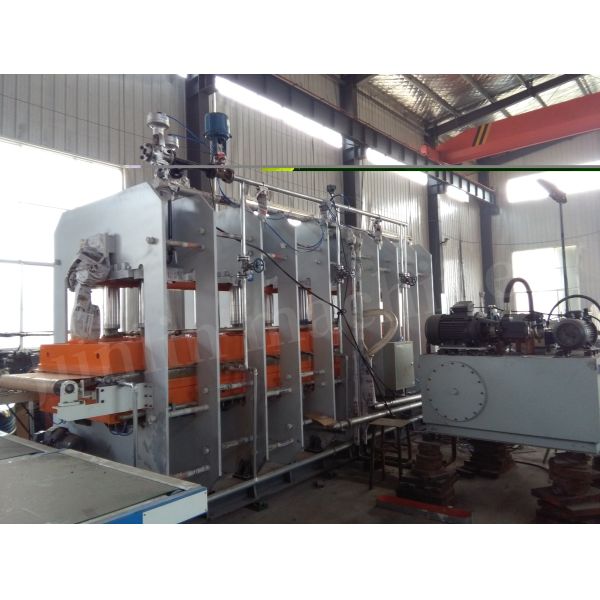 1400×10000mm Frame Vacuum Vulcanizing Press With Heated Platens