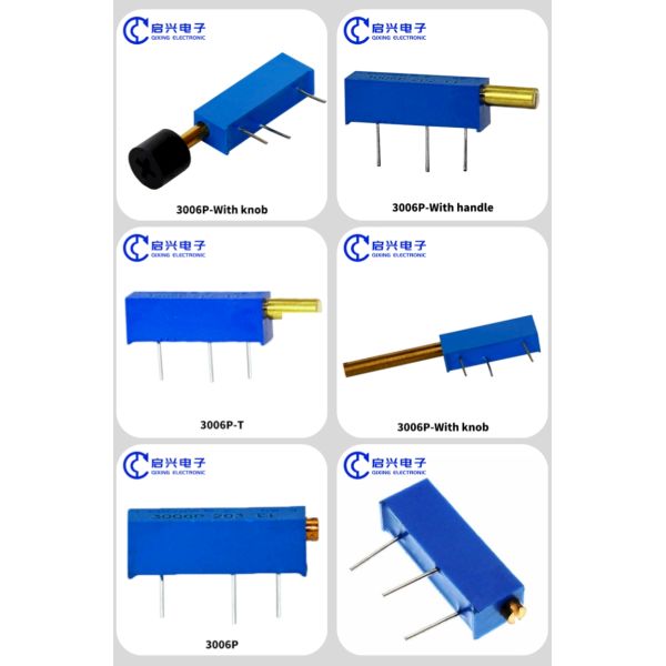 3006P Trimpot Trimmer Potentiometer Withstand Voltage 640V