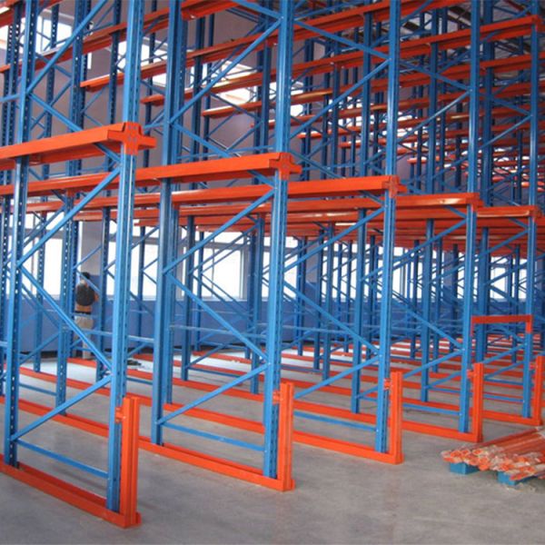 Cold Storage Warehouse Drive In Racking Logistics Pallet Rack Rust Resistant 2-7 Levels