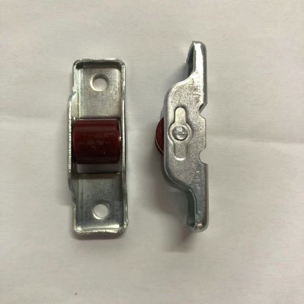 50kg/pair Load Capacity Zinc Plating Single Flat Roller for Smooth Material Handling