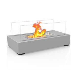 Quality Portable Ventless Indoor Bioethanol Fireplace Metal Tabletop wholesale