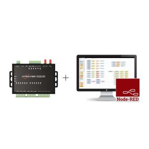 Quality Ethernet GPS Modbus PLC Protocol Gateway with 12 Relay Input and Output and Antenna wholesale