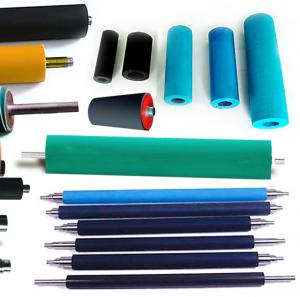Quality Professional Molded Silicone Rubber Roller For Printing Machine Factory Heat Resistant Closed Cell Silicone Rubber Roll wholesale