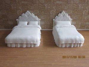 Quality sigle/double bed--model scale bed ,plastic model beds,doll house decoration wholesale
