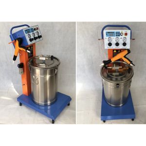 China 0-100KV Manual Powder Coating Equipment For Steel And Wood Furniture on sale