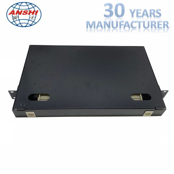 Rack Mount ODF Fiber Optic Patch Panel For Telecommunications