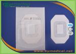 Medical Care PU Film IV Wound Dressing With Absorbent Pad And CCK Paper Frame