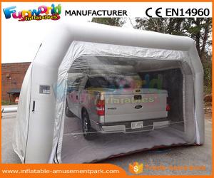 Quality PVC Tarpaulin Inflatable Party Tent Paint Spray Booth Inflatable Car Wash Tent wholesale