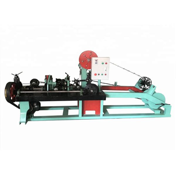 70kg / Hour Fully Automatic Barbed Wire Machine Simple Structure In Linear Type