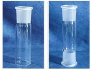 high quality polished clear joint quartz glass and quartz contact tube