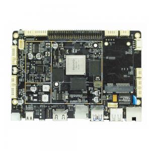 Quality EMMc 16GB RK3399 Embedded Linux Board Multi Channel USB Interface 500W Pixels wholesale